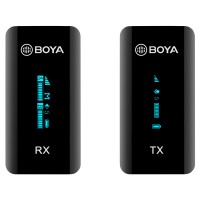 Беспроводная система Boya BY-XM6-S1, TX+RX, 3.5 мм TRS + TRRS