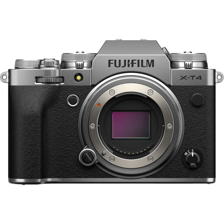 Беззеркальный фотоаппарат Fujifilm X-T4 Body серебристый  