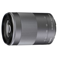 Объектив Canon EF-M 55-200mm f/4.5-6.3 IS STM, серебристый