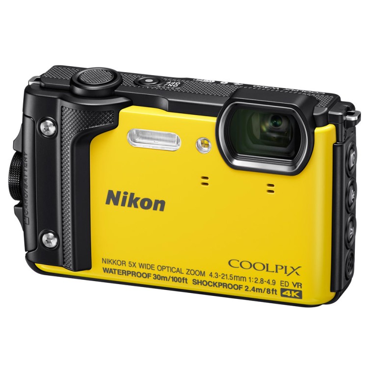 Фотоаппарат Nikon Coolpix W300, желтый  
