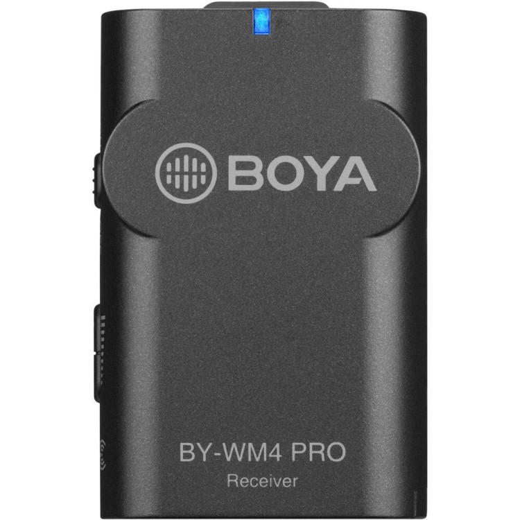 Микрофон Boya BY-WM4 Pro-K1 двухканальный беспроводной (Передатчик TX4 Pro + Приёмник RX4 Pro)  