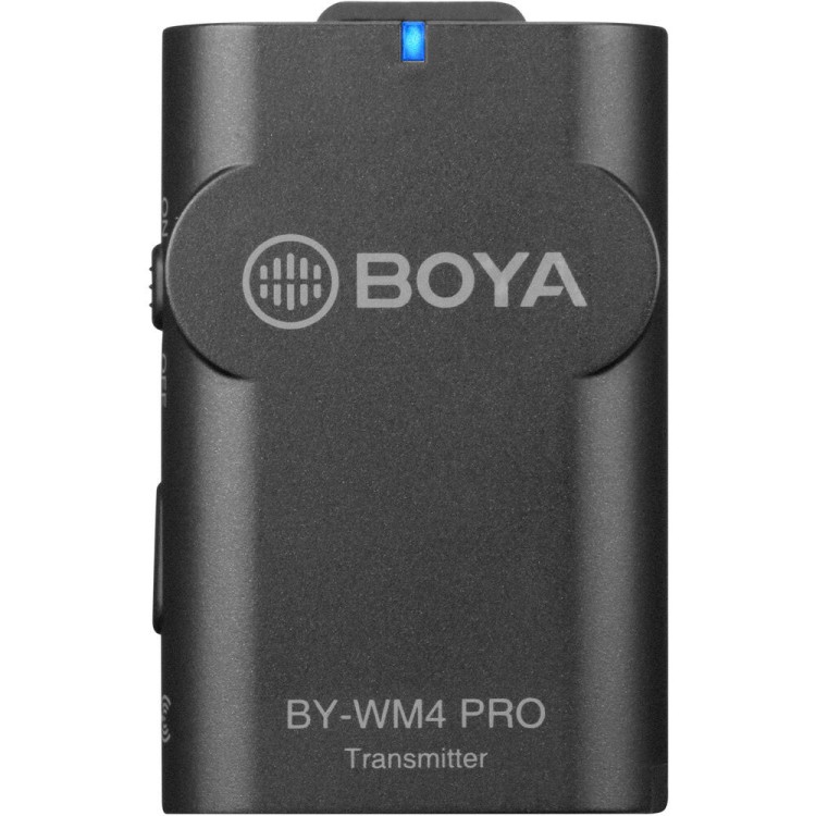 Микрофон Boya BY-WM4 Pro-K2 двухканальный беспроводной (Передатчик TX4 Pro 2шт + Приёмник RX4 Pro)  