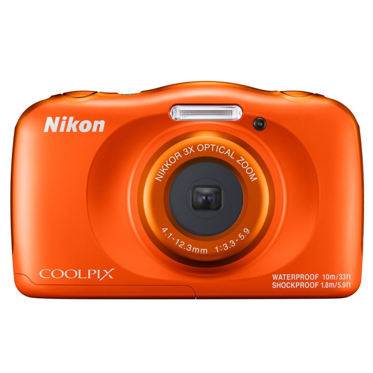 Фотоаппарат Nikon Coolpix W150 оранжевый  