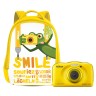 Фотоаппарат Nikon Coolpix W100 с рюкзаком Yellow  