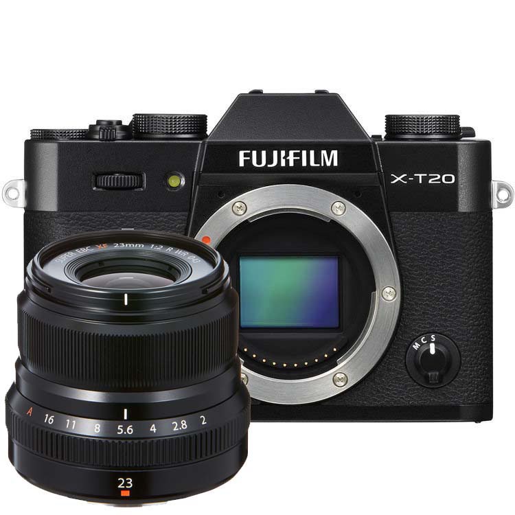 Фотоаппарат Fujifilm X-T20 kit XF23 F2 Black  