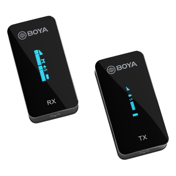 Беспроводная система Boya BY-XM6-K1, TX+RX, 3.5 мм TRS + TRRS, с кейсом  