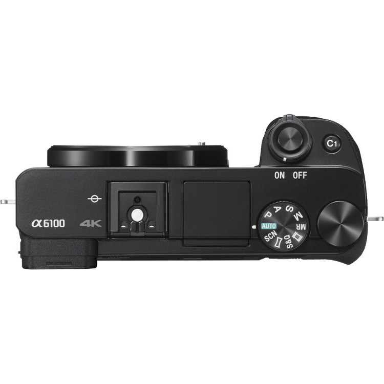 Фотоаппарат Sony Alpha A6100 kit 16-50 (ILCE-6100LB) black  