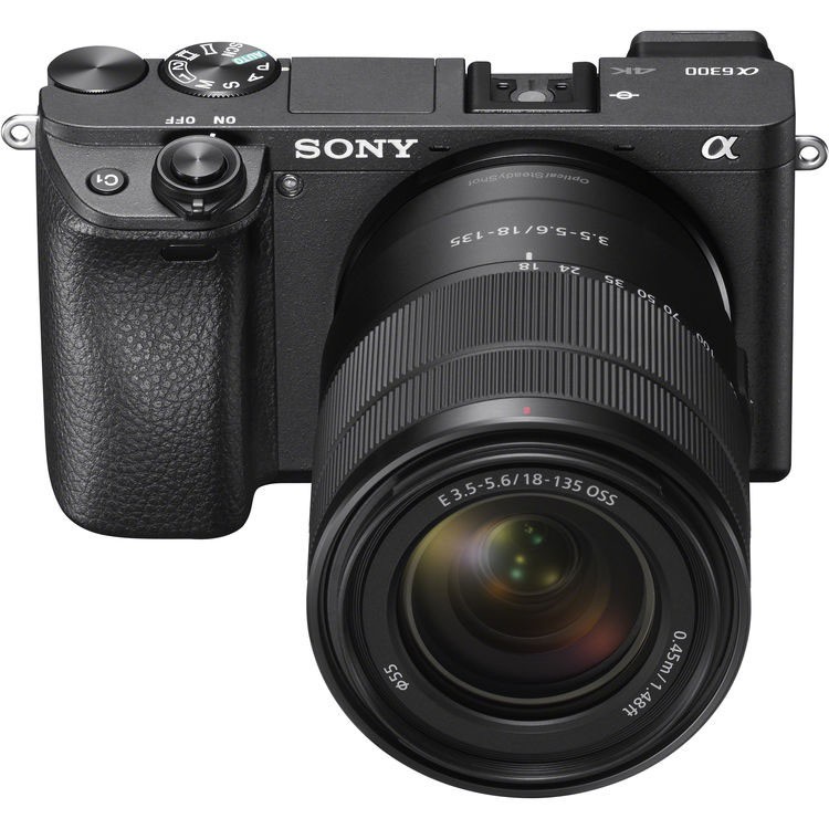 Фотоаппарат Sony Alpha A6300 kit 18-135mm F/3.5-5.6 OSS (ILCE-6300M) black  
