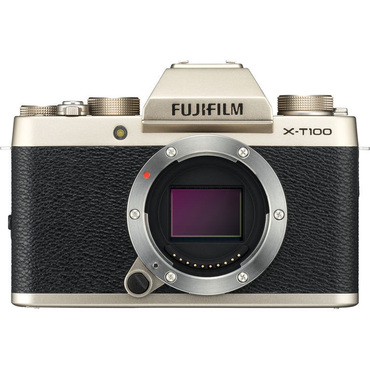 Фотоаппарат Fujifilm X-T100 body Gold  