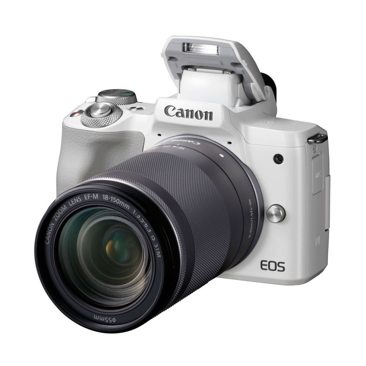 Беззеркальный фотоаппарат Canon EOS M50 Kit 18-150mm f/3.5-6.3 IS STM White  