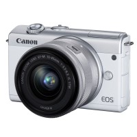 Беззеркальный фотоаппарат Canon EOS M200 Kit EF-M 15-45mm IS STM White