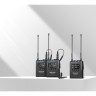 Беспроводная система Saramonic UwMic9s Kit2 Mini TX9s+TX9s+RX9s приемник и 2 передатчика с DK3A петличными микрофонами   