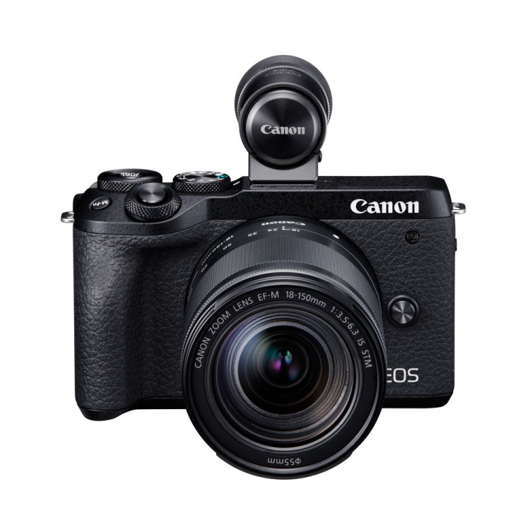 Беззеркальный фотоаппарат Canon EOS M6 Mark II Kit EF-M 15-45/3.5-6.3 IS STM  EVF в фотомагазине Фотолюкс