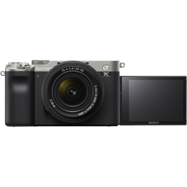 Фотоаппарат Sony Alpha 7C kit 28-60 Silver + Sony 50 f/1.8  