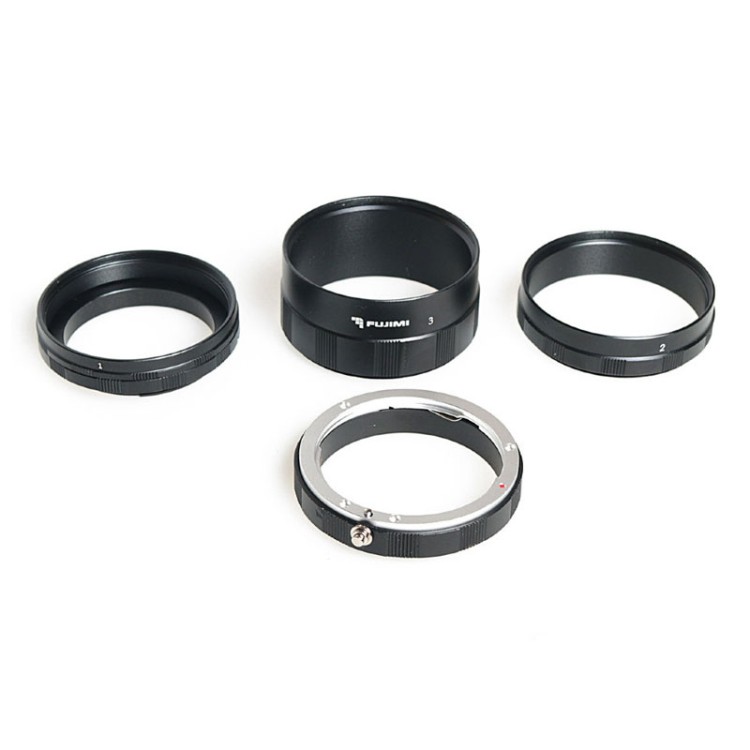 Набор удлинительных колец Fujimi FJMTC-N3M, 9мм, 16мм, 30мм, для макросъёмки на систему Nikon  