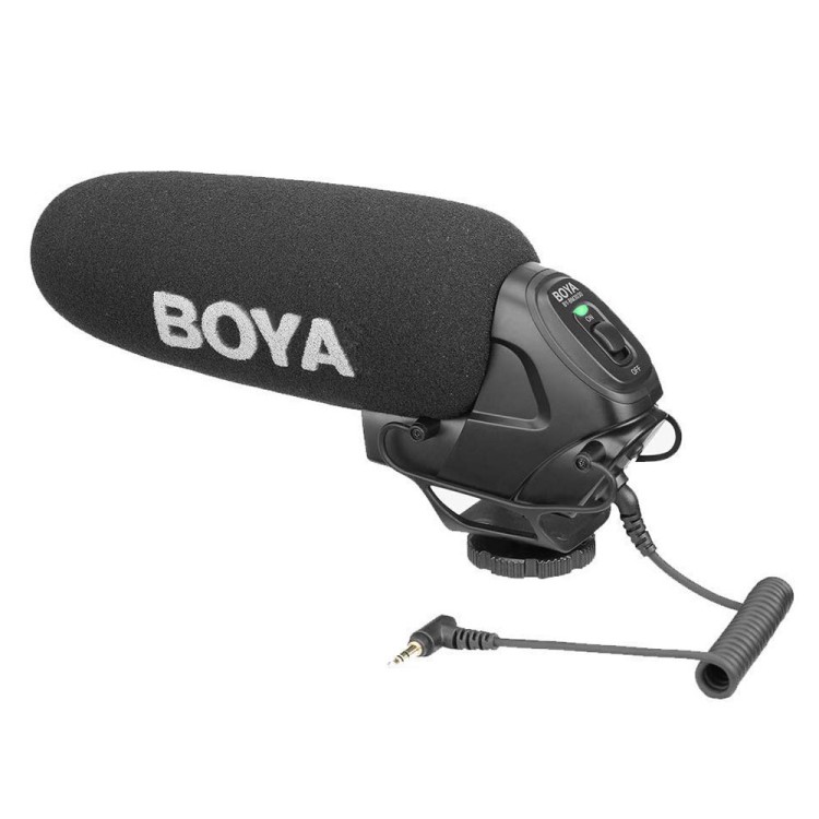 Микрофон BOYA BY-BM3030 суперкардиоидный конденсаторный микрофон "ПУШКА"  