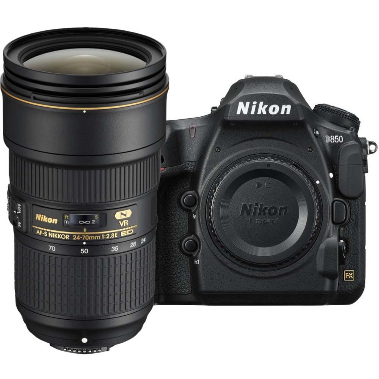 Зеркальный фотоаппарат Nikon D850 kit 24-70MM F/2.8E ED VR AF-S NIKKOR  