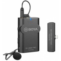 Микрофон Boya BY-WM4 Pro-K3 двухканальный беспроводной для устройств с Lightning разъемом 