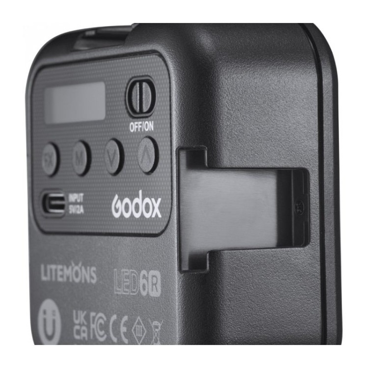 Осветитель светодиодный Godox LITEMONS LED6R RGB накамерный  