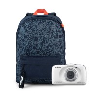 Фотоаппарат Nikon Coolpix W150 с рюкзаком White