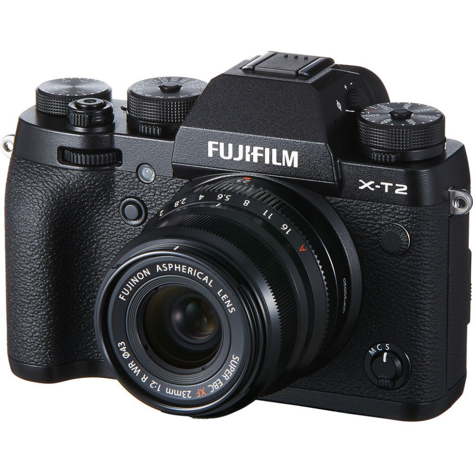 Fujifilm XF 23mm f/2 r WR Black